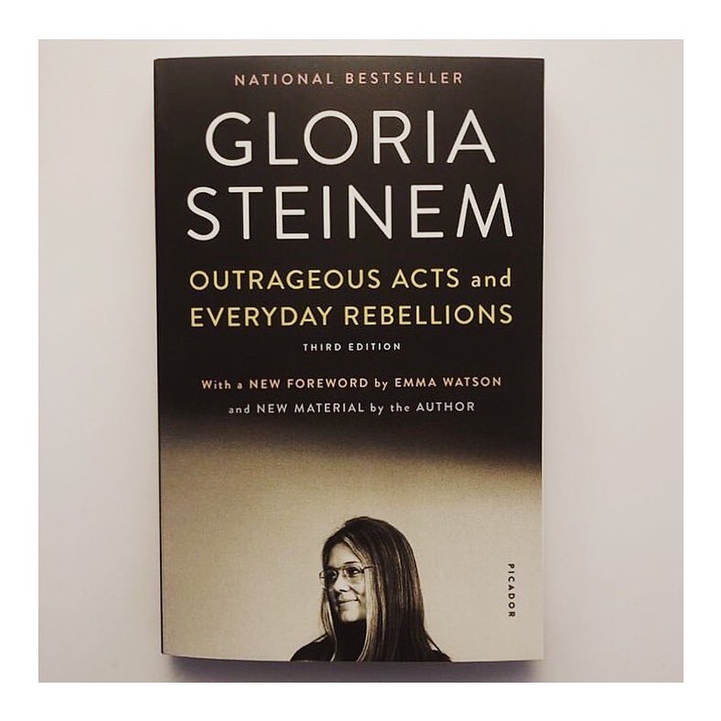 13 februari: #Repost @gloriasteinem “3rd edition out today with a new foreword by my dear @emmawatson. I had a lot of fun updating it, hope you’ll feel the same reading it!”
⠀⠀⠀⠀⠀⠀⠀⠀⠀
📚❤️ “Why do I love Gloria’s writing so much? She makes what otherwise can be arduous and depressing reading, into something not only relatable but enjoyable...She believes in personal testimony - the sharing and passing on of women’s stories...She uncovers things that are obscured by today’s conditioning and normalizing which when exposed, are absolutely fascinating...Her plain common sense - calling things out as they are - will make you laugh out loud...
⠀⠀⠀⠀⠀⠀⠀⠀⠀
Sometimes the world she envisions seems so far out and impossible to me or just wildly optimistic. But I have come to believe it is through radical feminism and the radical nature of Gloria’s message, that the job of equality will get done. I used to think the citadel didn’t have to topple. Now I believe it just might and should, and that we need to let old ways of being die for something new to be born. This book contains ideas for that new road, even though some were written almost forty years ago.
⠀⠀⠀⠀⠀⠀⠀⠀⠀
People have asked me what the feminist movement needs to succeed. A new word? More men involved? I would rephrase the question. What obstacles need to be removed for us to succeed? In order to win our full humanity, in life, we have to confront the biggest superpower in the world: the patriarchy...
⠀⠀⠀⠀⠀⠀⠀⠀⠀
I never liked the idea of being a rebel. I played Hermione Granger, for goodness sake, who once famously compared the notion of being expelled to death! I remember thinking my first detention was the end of the world. But of all the things to fight for, I’d say freedom and respect are pretty good ones! And if I can do it with, and in the wake of, women like Gloria, all the better. And actually, as Hermione and I learned, being disruptive was quite fun after all.
⠀⠀⠀⠀⠀⠀⠀⠀⠀
So, have your mind blown, laugh out loud, think in new ways, get angry, feel the feminist affinity...This was the first collection of feminist writing Gloria ever published...I hope they become as precious to you.” 🧡📖
