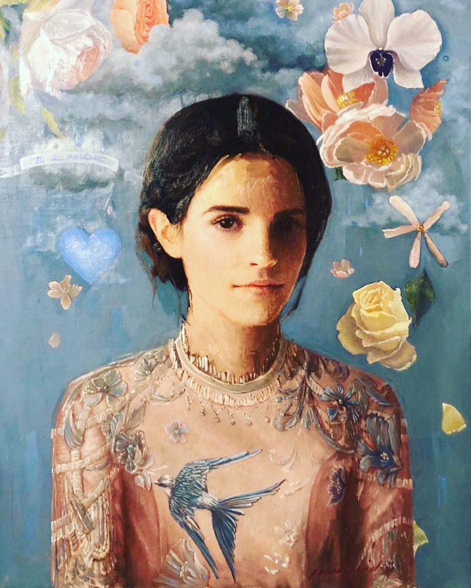 15 april: My dear friend @paris.reid painted this for my 29th birthday today ❤️ thank you for all the birthday wishes! I’ve had such a wonderful time already. xoxo
